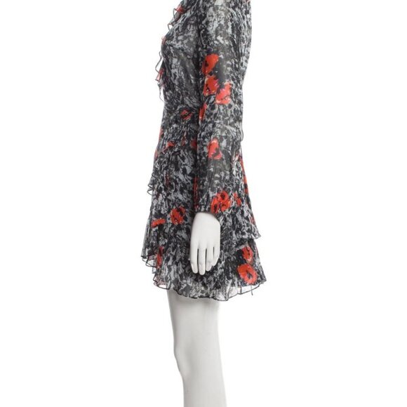 IRO WRAP DRESS SIZE 8 - Picture 3 of 8